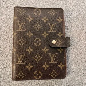 Louis Vuitton Brown Monogram Agenda MM